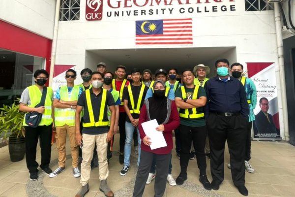 Latihan Amali Cadastral Survey SKM Geomatik | GSI